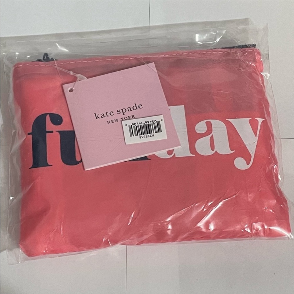 Kate Spade Fun Day Reusable Shopping Tote Bag - Picture 4 of 4